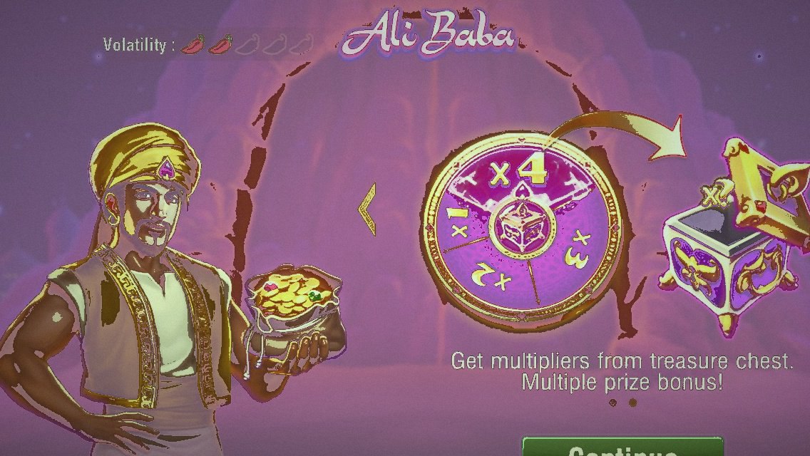 Ali Baba · Tampilan Antarmuka Aplikasi 77RT
